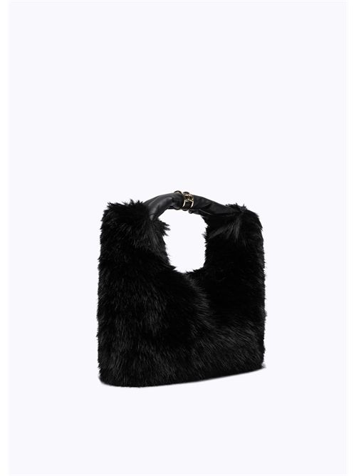 Borsa hobo in faux fur BLUGIRL BLUMARINE | PF5007T0300/22222